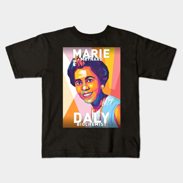 Marie Maynard Daly Kids T-Shirt by Shecience